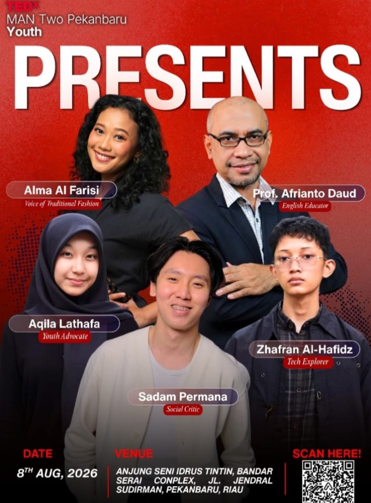 Tiket Early Bird TEDxMAN Two Pekanbaru Youth Habis Dipesan, Tiket Normal Mulai Diburu