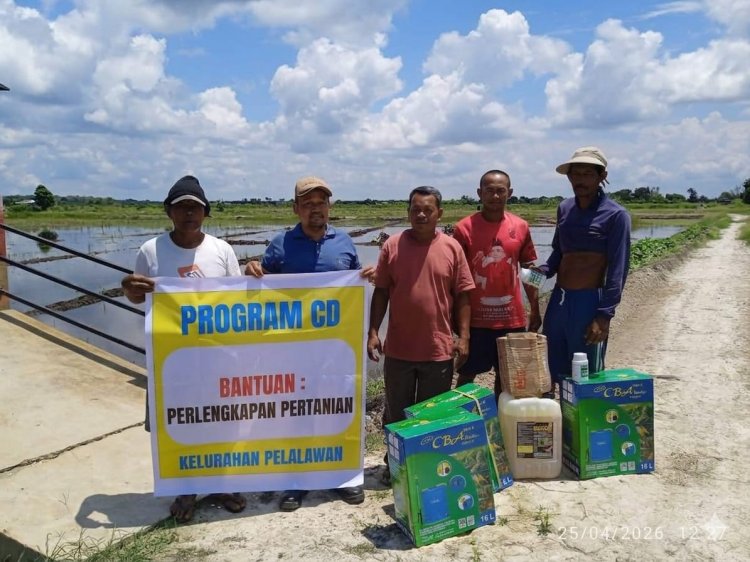 Sokong Kemandirian Ekonomi, PT SAU Kucurkan Bantuan Lintas Sektor di Kecamatan Pelalawan