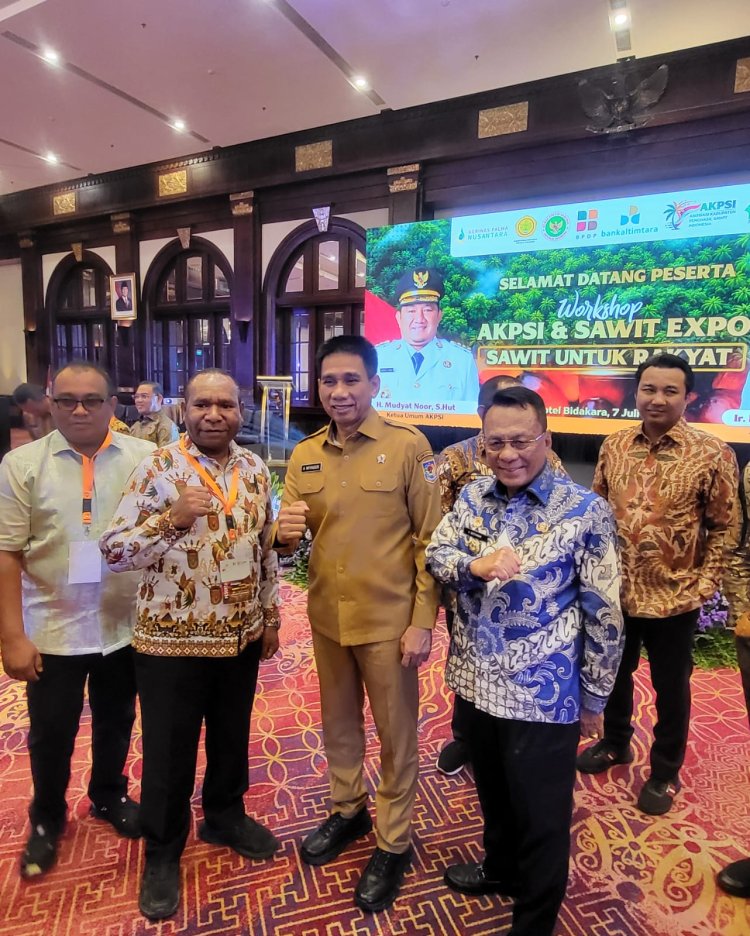 Tingkatan Ekonomi Kerakyatan, Bupati Rohil Bistamam Hadiri Workshop APKASI & Sawit Expo 2026
