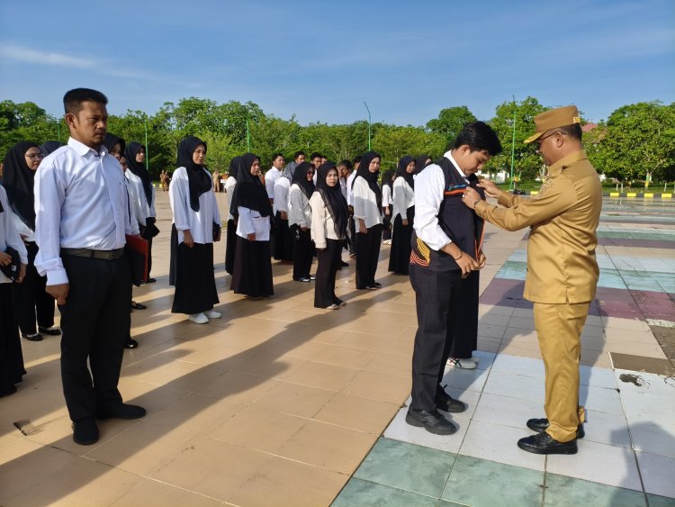 Pimpin Apel Pencanangan Sensus Ekonomi 2026, Sekda Rohil Fauzi Efrizal: Data yang Akurat Kompas Kita