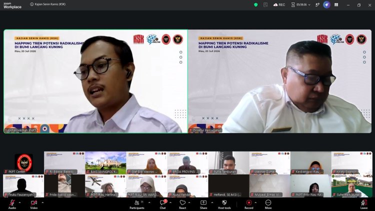 IPR Riau Turun ke 10,5, BNPT Ingatkan Ancaman Radikalisme Kini Bergeser ke Ruang Digital 