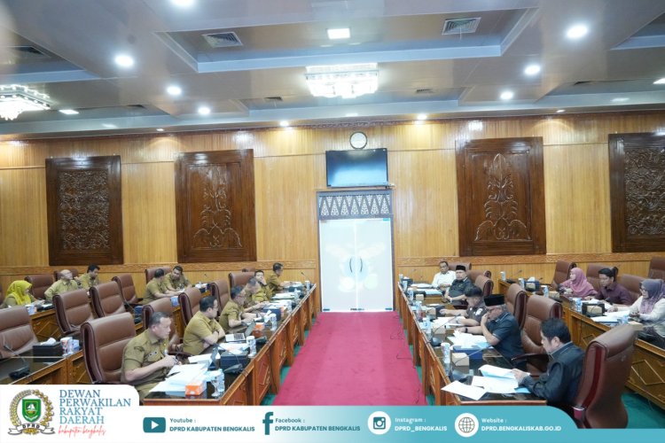 Banggar dan TAPD Bengkalis Bahas Ranperda Pertanggungjawaban APBD 2025