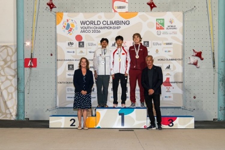 Haddan Malik Baqmuhyibar Atlet Panjat Tebing Indonesia Raih Perak di World Climbing Youth Championship Arco Italia