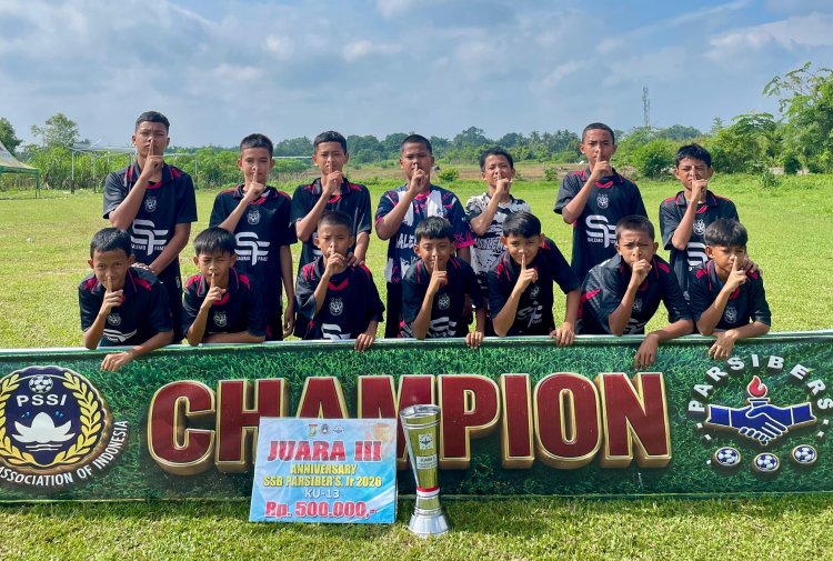 SalemoFamz Berhasil Raih Juara III U-13 Festival Anniversary SSB Parsibers Jr 2026