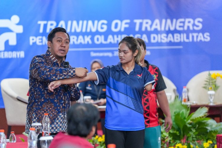 Kemenpora Gelar Training of Trainers Penggerak Olahraga Disabilitas di Semarang, Diikuti 115 Peserta dari NPC dan SOIna