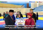 Sabet Juara 1 Pencak Silat O2SN Tingkat Provinsi Riau, Azkia Zafeera Arfa Kantongi Tiket ke Nasional