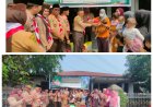 Pramuka Peduli Stunting, Kwarcab Pekanbaru Salurkan Bantuan untuk Lima Keluarga di Senapelan