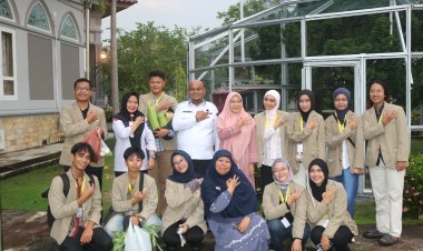 Wakil Bupati Siak Terima Kerja Sama Tim KKN-PPM UGM Bentala Melayu, Perkenalkan Bibit Padi Unggul Gamagora 7