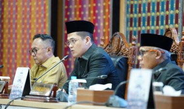 DPRD Bengkalis Rapat Paripurna Penyampaian Jawaban Bupati Atas Pandangan Umum Fraksi terhadap Ranperda Pertanggungjawaban APBD 2025