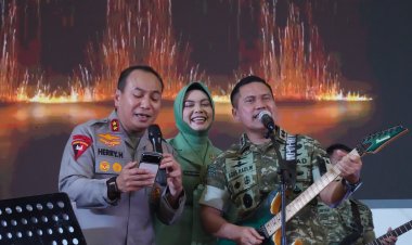 Kodam XIX Tuanku Tambusai Syukuran HUT Ke-1, Prajurit Berprestasi Terima Penghargaan