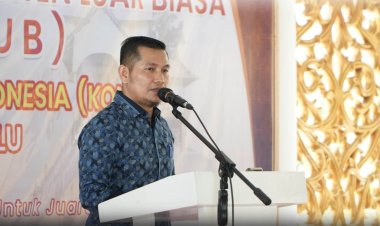 Aklamasi di Musorkablub, Rusdi Hidayatullah Resmi Pimpin KONI Rohul Periode 2026–2030