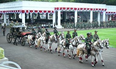 81 Pesawat dan Helikopter TNI Demo Udara Saat Gladi Kotor Upacara Peringatan HUT ke-81 Kemerdekaan RI