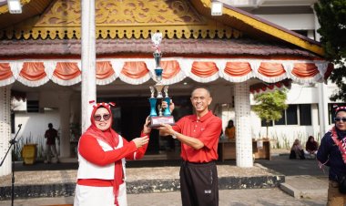 Jelang HUT ke-81 Kemerdekaan RI, Diskominfotik Provinsi Riau Gelar Berbagai Perlombaan