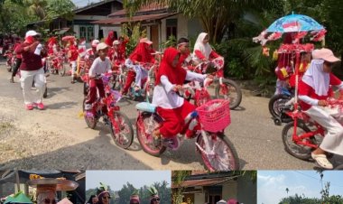 Semarak HUT RI ke-81, Warga RW 02 Dusun Sukadamai 1 Gelar Beragam Perlombaan