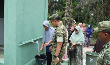 Pangdam XIX Tuanku Tambusai Pastikan Program Manunggal Air Beri Manfaat Nyata bagi Warga Dumai