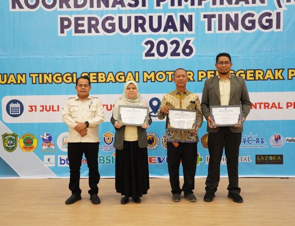 UIR Pertahankan Juara 1 Pengelola Laman dan Sosmed Terbaik di lingkungan LLDIKTI XVII Empat Tahun Berturut-turut
