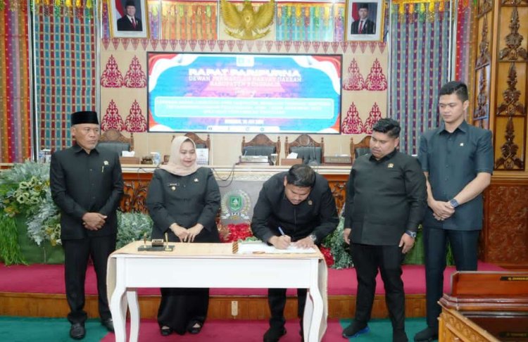 DPRD Bengkalis Sampaikan Laporan Banggar, Berikan Rekomendasi Atas Ranperda Pertanggungjawaban APBD 2025