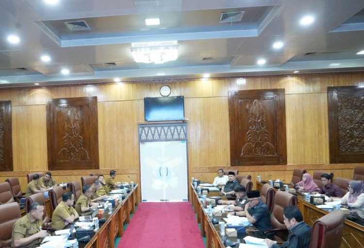 Banggar DPRD dan TAPD Bengkalis Bahas Ranperda Pertanggungjawaban APBD 2025