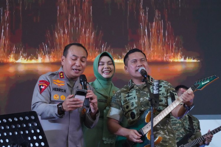 Kodam XIX Tuanku Tambusai Syukuran HUT Ke-1, Prajurit Berprestasi Terima Penghargaan