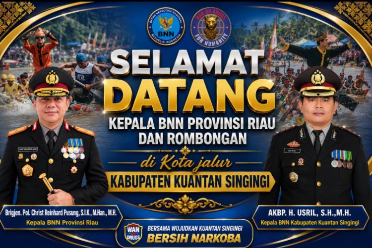 Dukung Pemberantasan Narkotika, Kuansing Disiapkan Jadi Pusat Rehabilitasi Terpadu BNN Riau