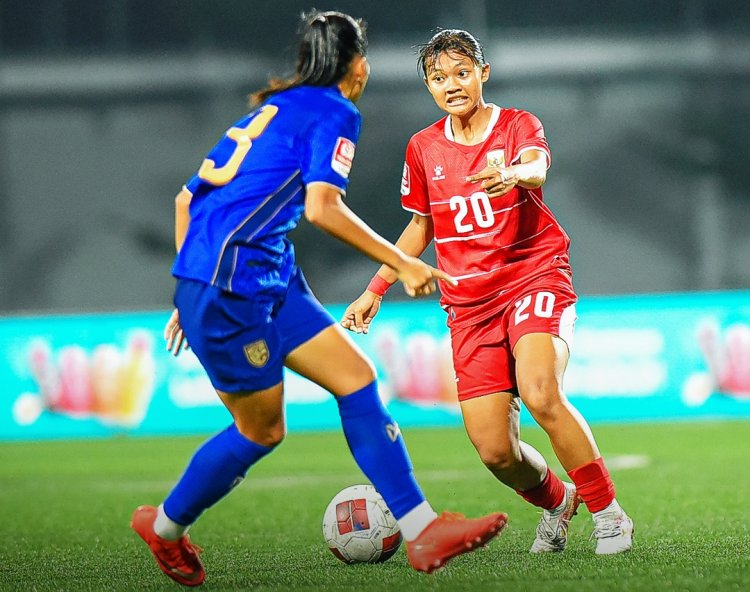 Kalahkan Garuda Pertiwi 1-0, Thailand Juara Srikandi Merdeka Cup 2026, Pemain Timnas Putri U-16 Indonesia Jatuh Bangun