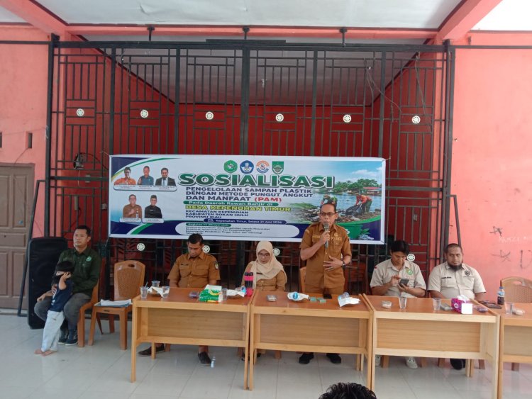 Dosen UPP Edukasi Warga Kepenuhan Timur Kelola Sampah Plastik dengan Metode PAM