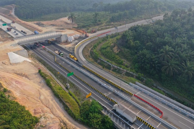 Pintu Masuk Tol Pekanbaru–Dumai Dialihkan ke Tol Bypass Pekanbaru Mulai Hari Ini, Perhatikan Rambu Lalu Lintas
