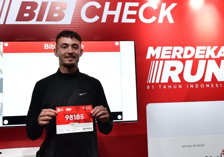 Ivar Jenner Gelandang Timnas Indonesia Ikut Ramaikan Merdeka Run 2026, Perayaan HUT ke-81 Kemerdekaan Republik Indonesia