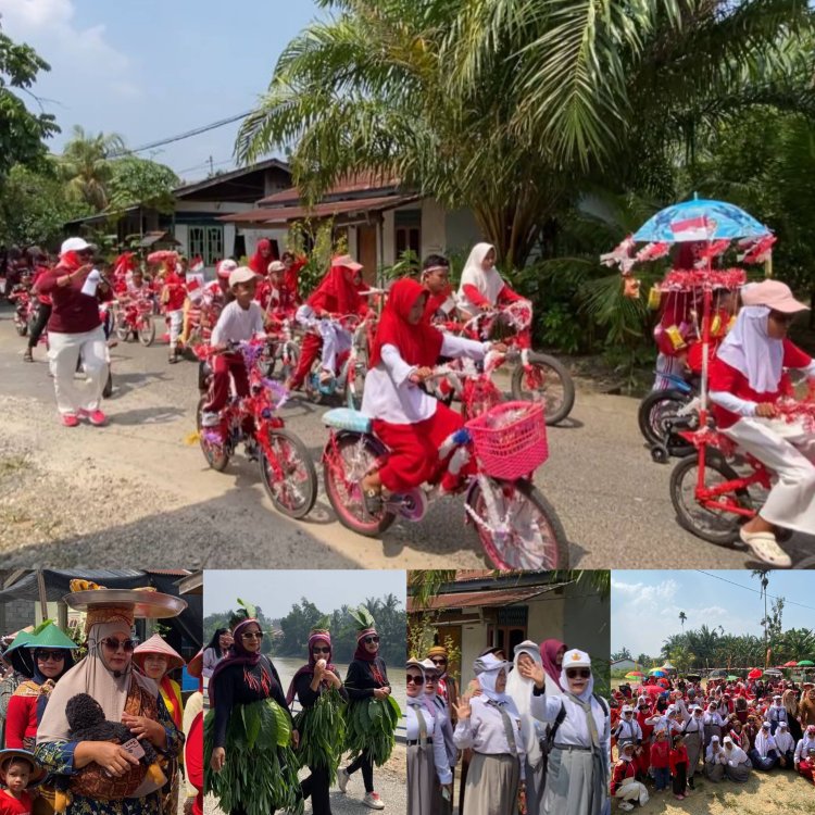 Semarak HUT RI ke-81, Warga RW 02 Dusun Sukadamai 1 Gelar Beragam Perlombaan
