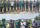 Tim Penyuluhan Karhutla Mabes TNI Tinjau Embung Sei Rokan, Jadi Andalan Antisipasi Kebakaran Lahan