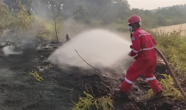Response Cepat PHR Tangani Karhutla di Sekitar Wilayah Operasi
