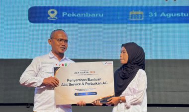 Program Vokasi Nonmigas PHR, Nyalakan Harapan Generasi Muda Riau Lewat Teknisi AC