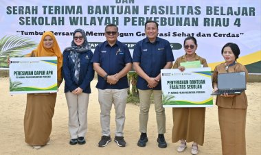 Agrinas Palma Nusantara Luncurkan Program Makan Bergizi dan Salurkan Bantuan Pendidikan di Rokan Hulu
