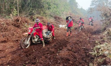 Kualitas Udara Pekanbaru 17 September 2026 Sangat Tidak Sehat, 125 Titik Panas Menyala di Riau, Manggala Agni Berjibaku Padamkan Api di Inhu