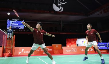 Fajar/Fikri Raih Atlet Bulu Tangkis Indonesia Raih Perunggu Asian Games Aichi-Nagoya 2026