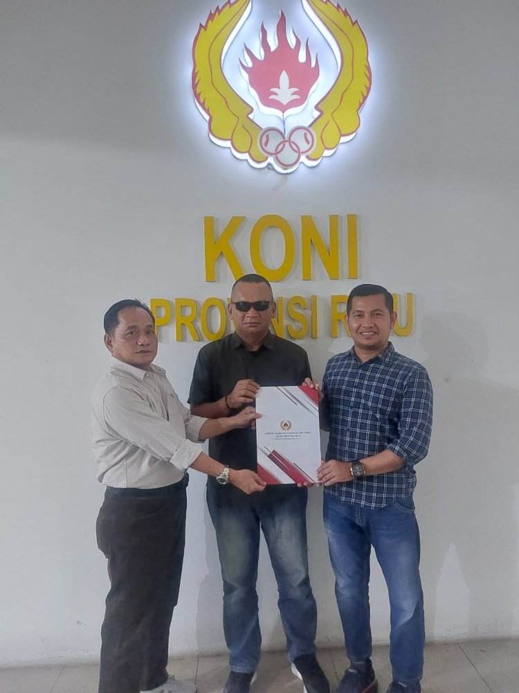 Resmi Terima SK dan Fokuskan SiKONI, KONI Rohul Siap Ukir Prestasi