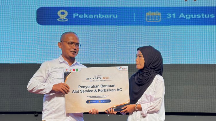 Program Vokasi Nonmigas PHR, Nyalakan Harapan Generasi Muda Riau Lewat Teknisi AC