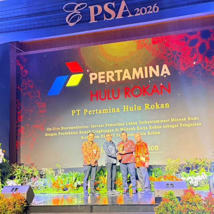 PHR Raih Gold Award EPSA 2026 melalui Inovasi Bioremediasi Ramah Lingkungan