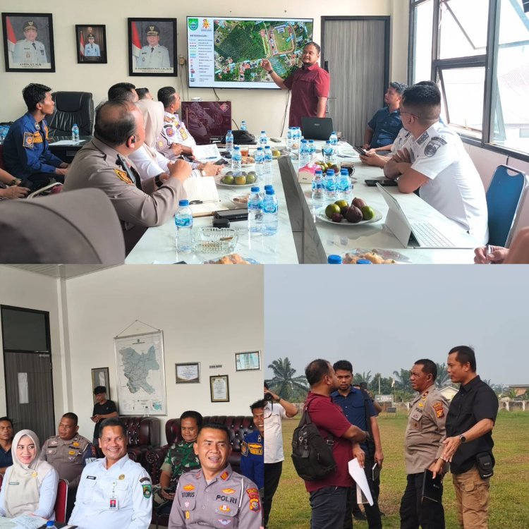 Tim Teknis Gelar Rapat Perdana Persiapan Malam Pesta Rakyat HUT Rohul di Ujung Batu