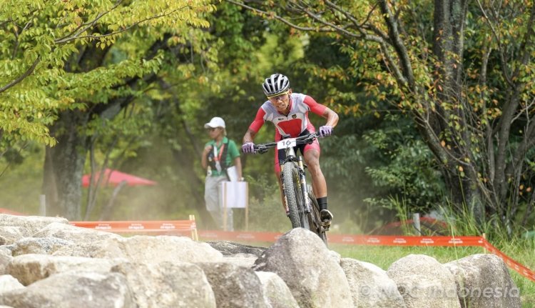 Feri Yudoyono Atlet Balap Sepeda Indonesia Raih Perunggu Men’s Cross Country MTB di Asian Games Aichi-Nagoya 2026