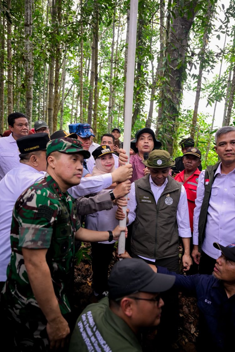 Dari Kunker Menhut, Bupati Bengkalis Kasmarni Komitmen Jaga Gambut dan Perkuat Restorasi