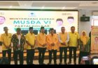 Bistamam Pimpin DPD Golkar Rohil Secara Aklamasi di Musda VI