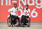 Barce Layaba/Leli Marlina Atlet Para Tenis Meja Indonesia Persembahkan Medali Emas Asian Para Games 2026 untuk David Jacobs