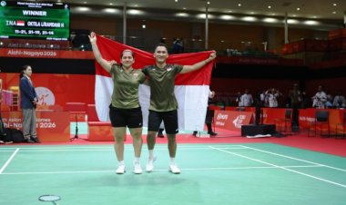 Leani Ratri Oktila Cetak Quattrick 4 Emas Ganda Campuran Secara Beruntun di Asian Para Games Sejak 2014