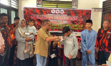 HUT ke-67 Pemuda Pancasila, Koperasi BBDM Hadirkan Kepedulian untuk Anak Yatim dan Kaum Dhuafa di Bukit Batu