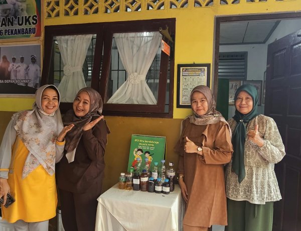 Bank Jatah Indonesia dan SDN 26 Pekanbaru Perkuat Kolaborasi melalui Program Tabungan Minyak Jelantah