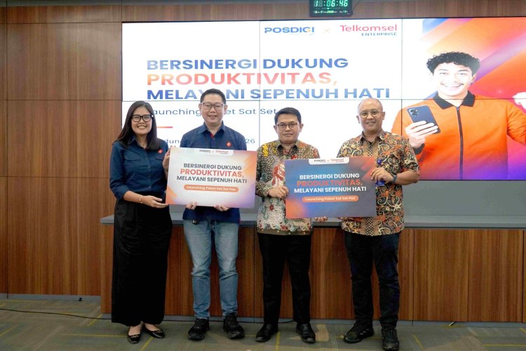 Telkomsel dan PosDigi Luncurkan Paket Sat Set Pos