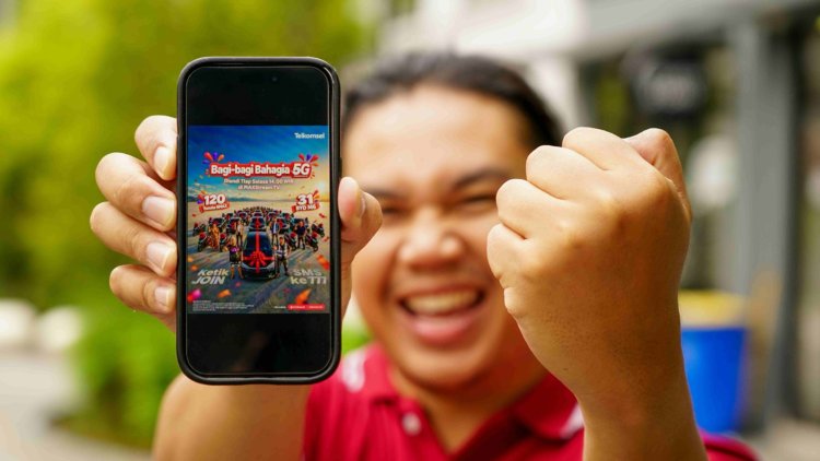 Telkomsel Hadirkan Bagi-Bagi Bahagia , Makin Sering Transaksi Makin Besar Peluang Bawa Pulang Mobil dan Motor