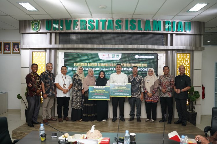 Gandeng PT APGWI, UIR Salurkan Beasiswa Penuh Mahasiswa Teknik Perminyakan