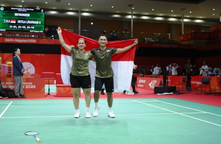 Leani Ratri Oktila Cetak Quattrick 4 Emas Ganda Campuran Secara Beruntun di Asian Para Games Sejak 2014